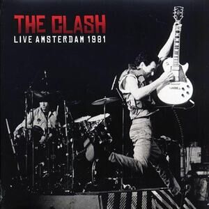 The Clash Live Amsterdam 1981 2xLP Clear Vinyl, Limited Edition 1000 Made
